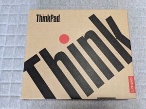 ThinkPad X390　パッケージ